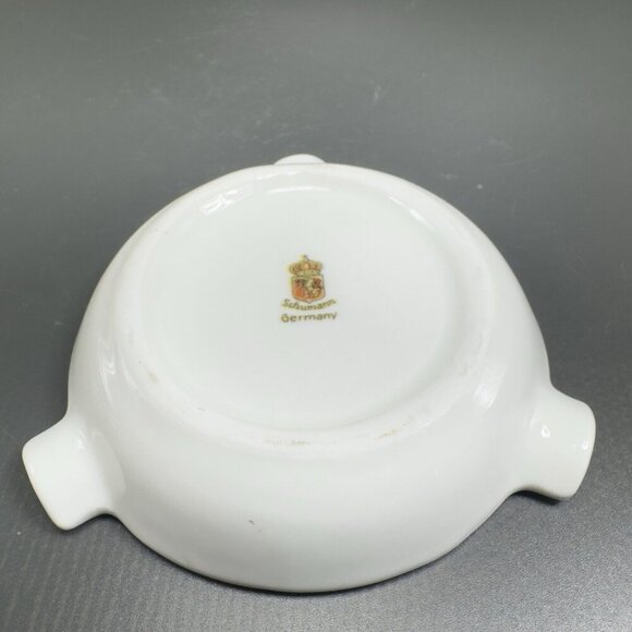 Vintage Schumann Arzberg Germany Dish Ashtray With An Antique Floral Design VTG - Picture 11 of 13
